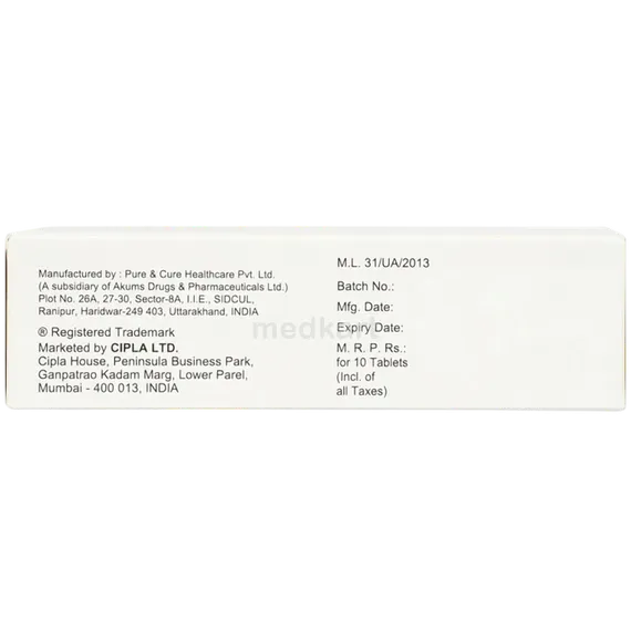 emeset 4mg tablet 10's